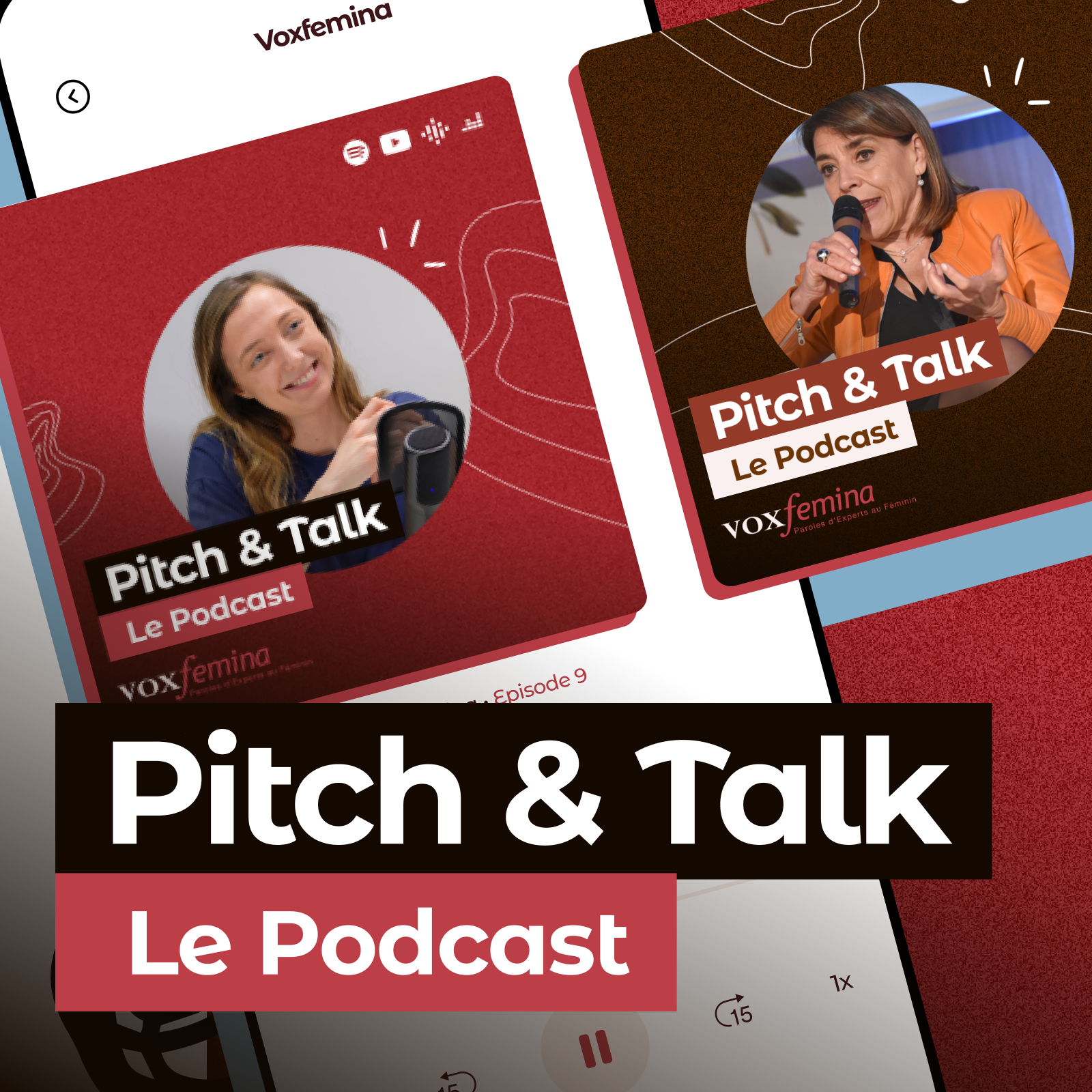 Pitch & Talk - Le Podcast par voxfemina - la saison 2 est arrivée !